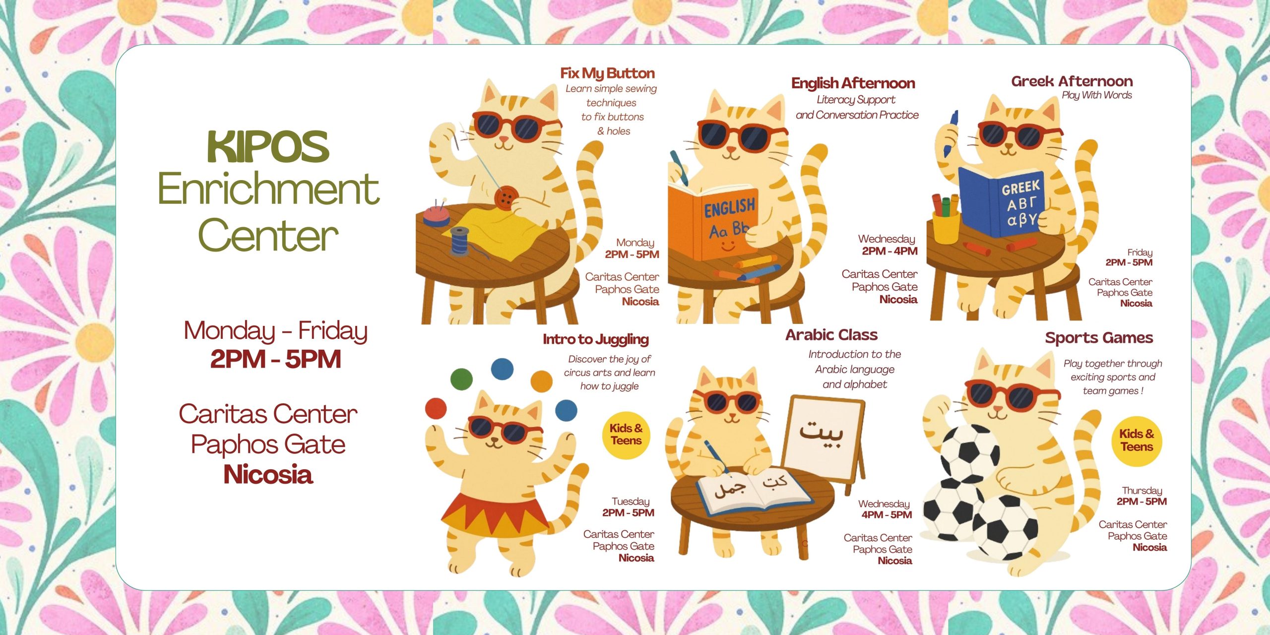 What’s Happening This Week at KIPOS?