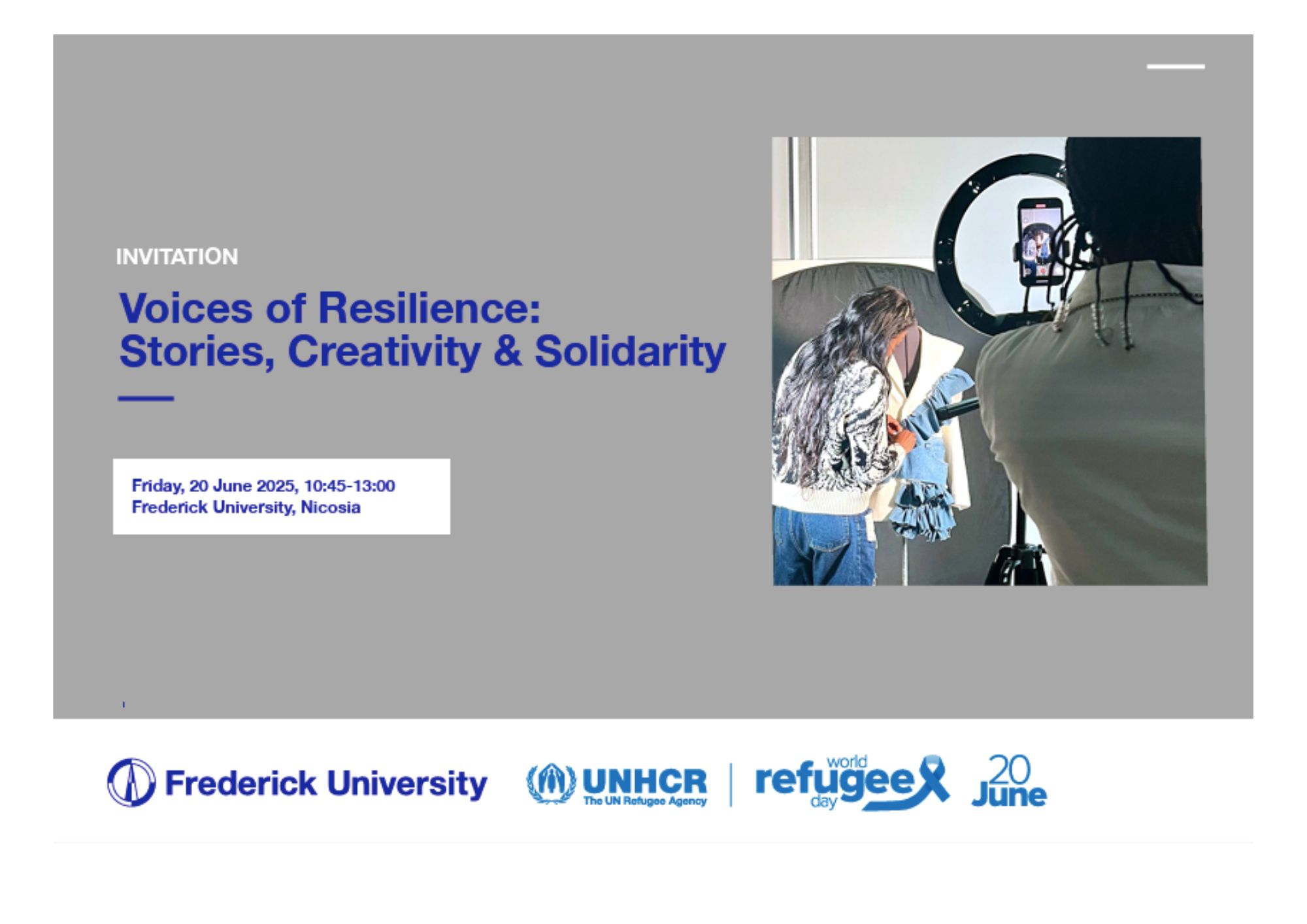 World Refugee Day Event – “Voices of Resilience” at Frederick University