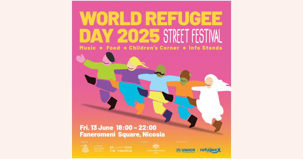 Celebrate World Refugee Day 2025 in Nicosia! June 13
