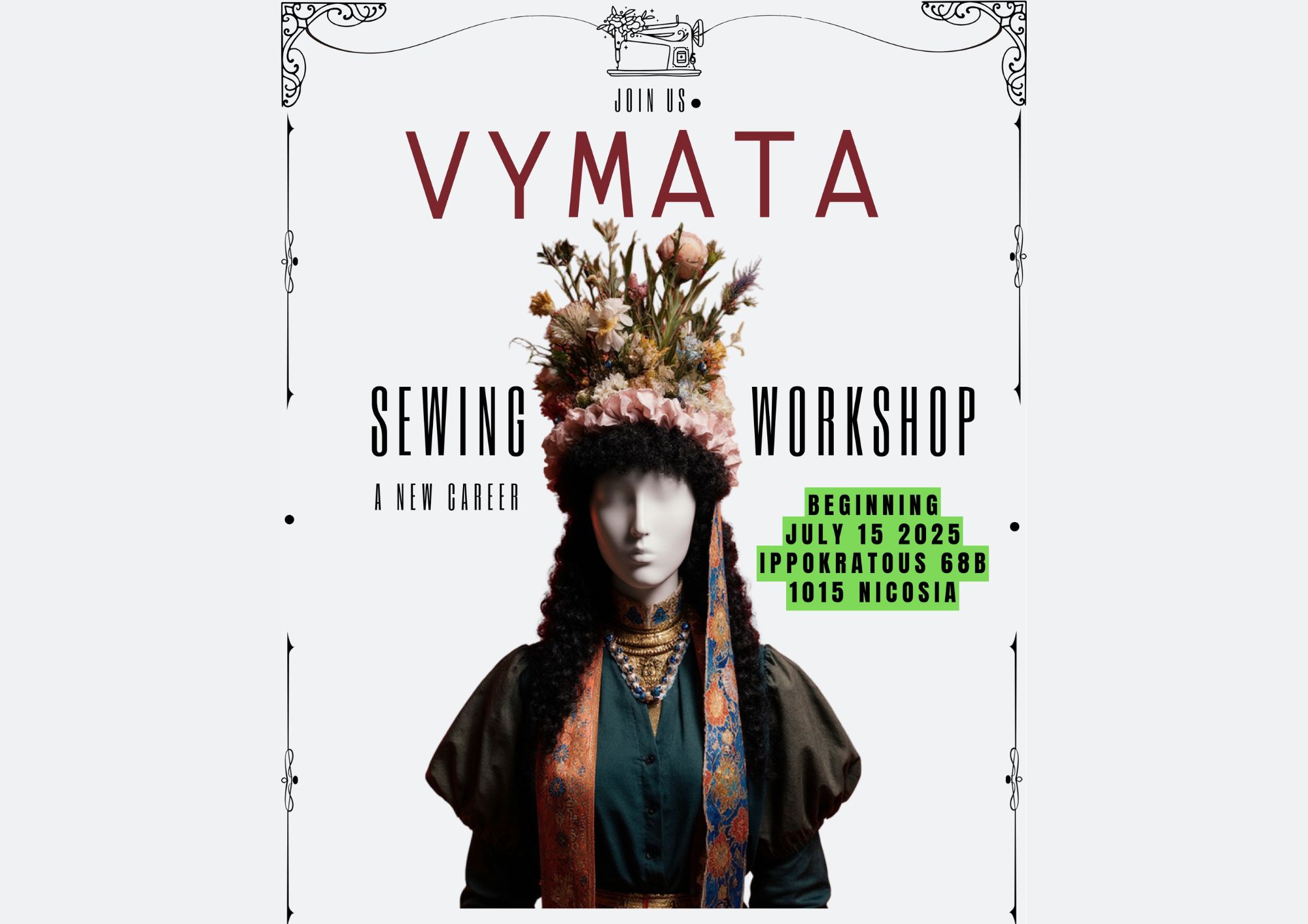 New Career Opportunity: Join the VYMATA Sewing Workshop