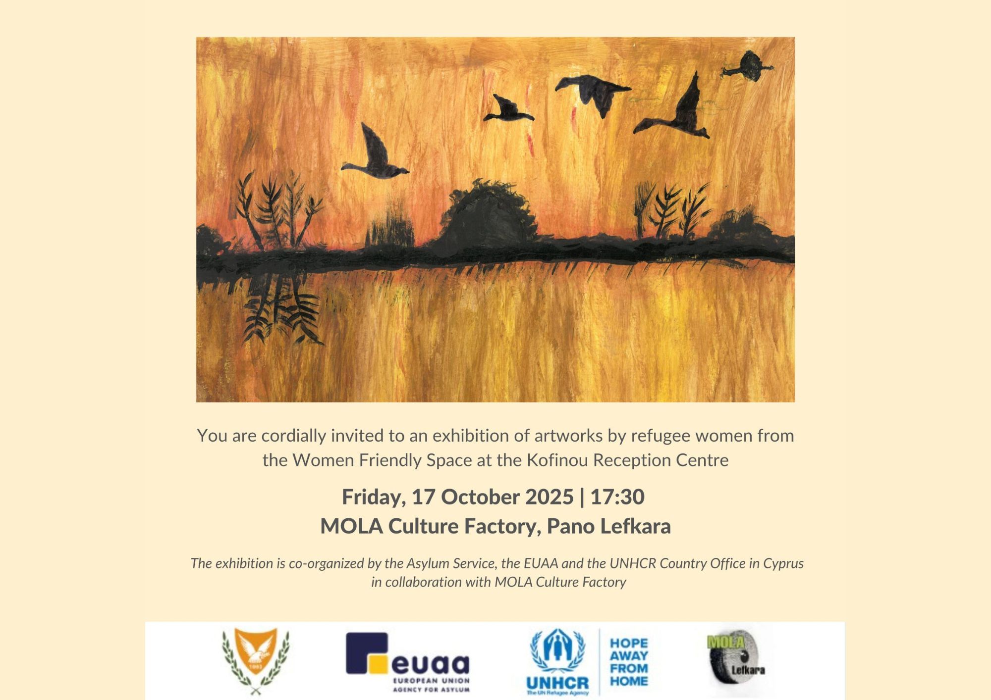 Exhibition Showcases the Art of Refugee Women