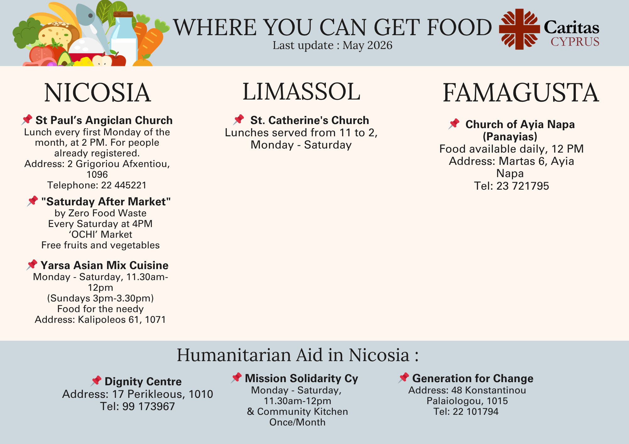Where to Find Food in Cyprus