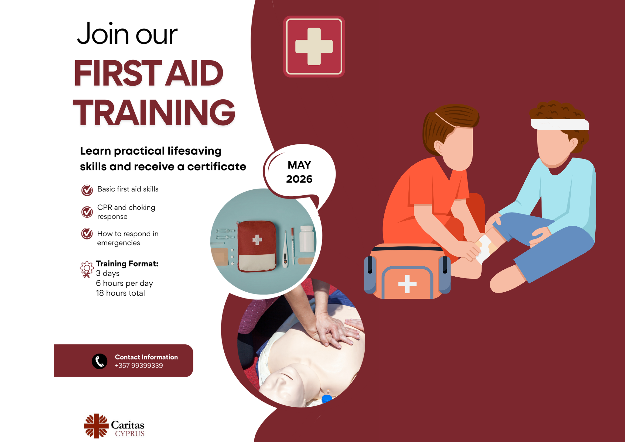 Join Our First Aid Training in May 2026