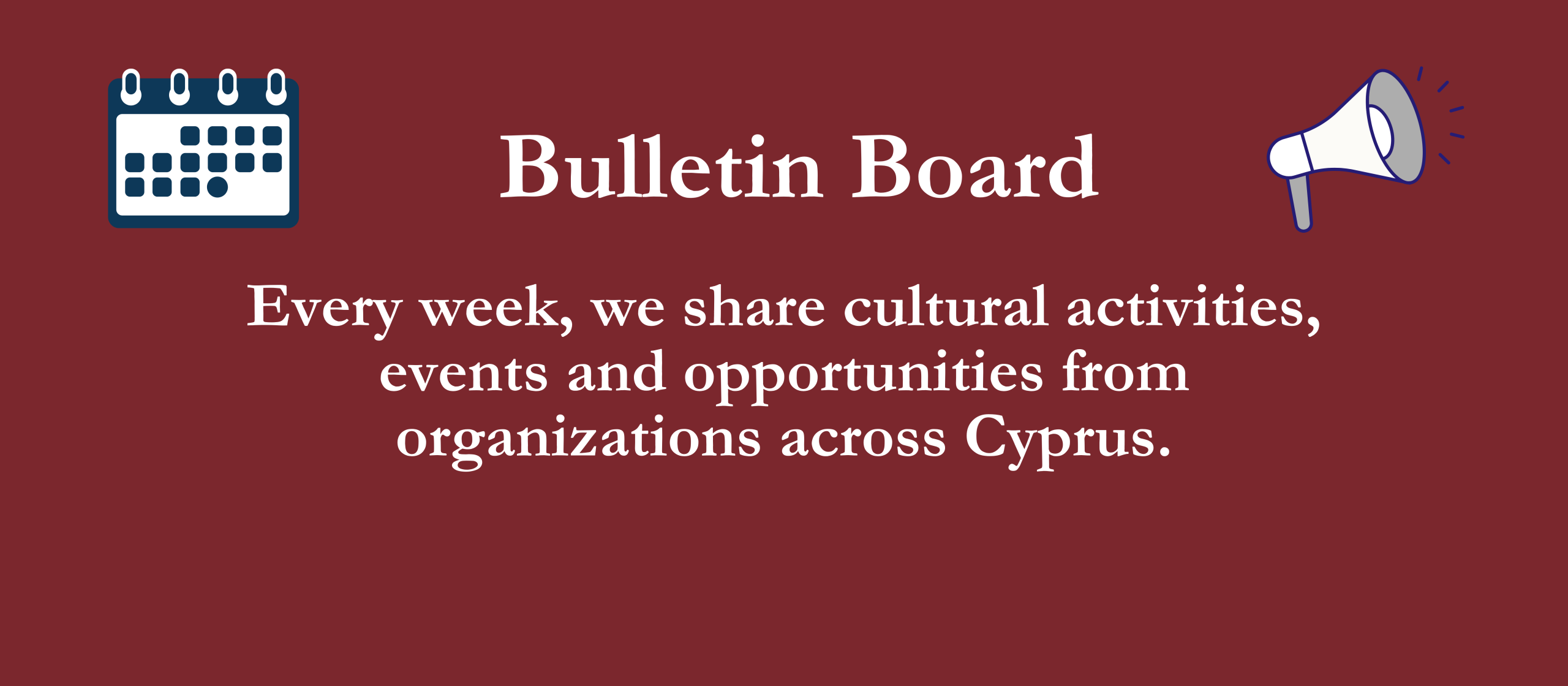 This Week’s Opportunities Board